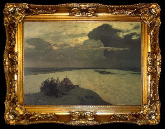 framed  Levitan, Isaak Landscape, ta009-2